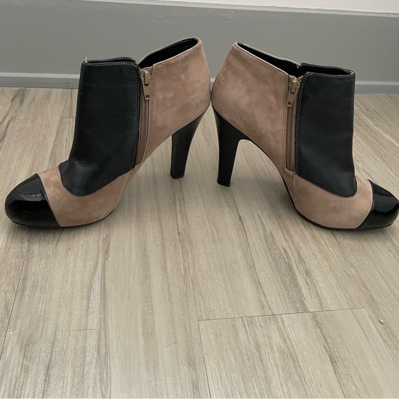 Gianni Bini Suede and leather Booties - Picture 6 of 7